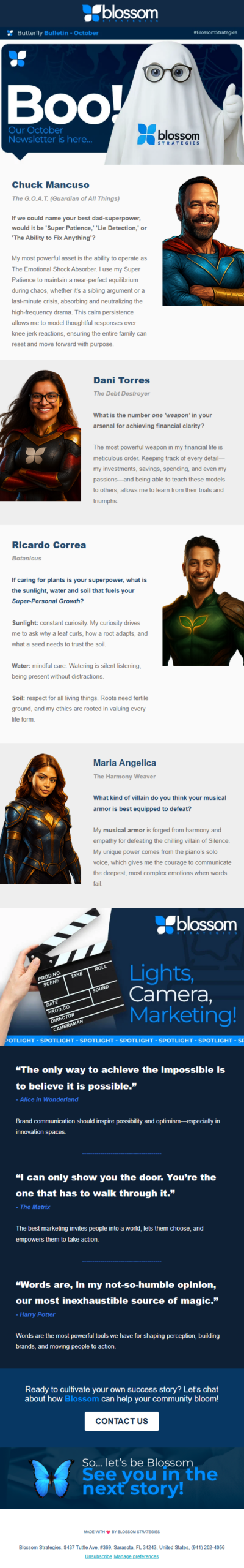 Blossom Mailing October 2025 scaled