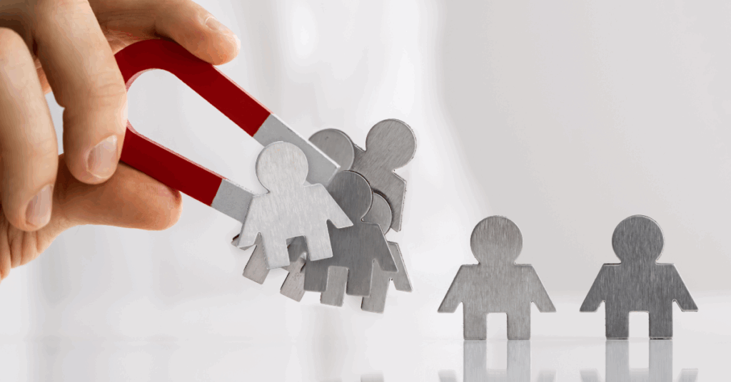 What Blossom Strategies Can Do For Your Senior Living 2 a magnet pulling some figures