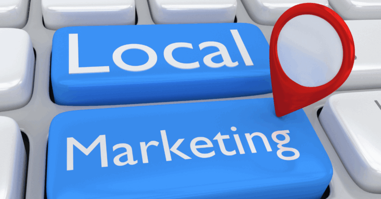 keys that say local marketing